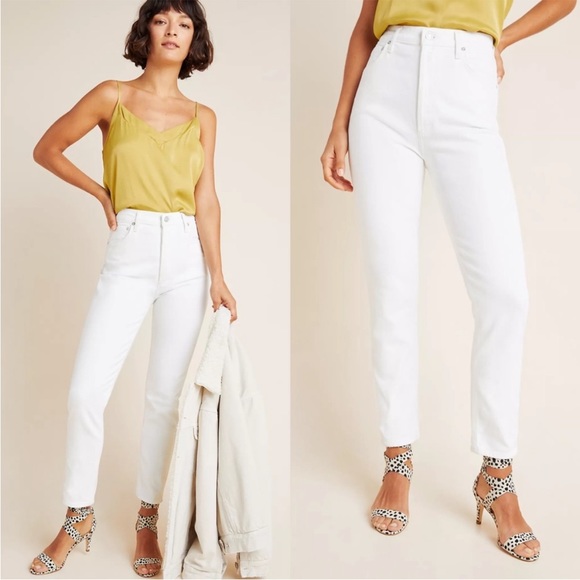 Agolde • nico high rise slim jean in untitled sz 27 - Picture 2 of 10